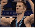 Celebrating after winning GOLD! (Sydney)