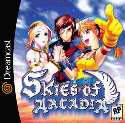 Skies of Arcadia Box Art