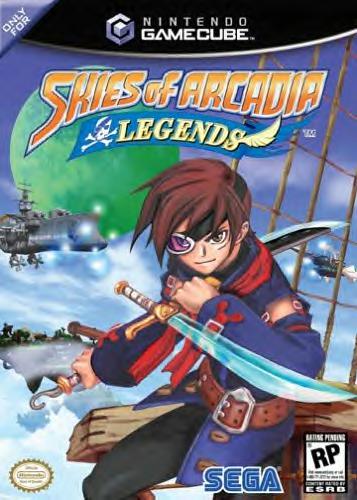 Skies of Arcadia Legends Box Art