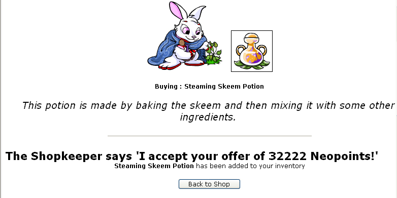 Neopets Igloo Garage Sale