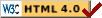 Valid HTML 4.0 Transitional