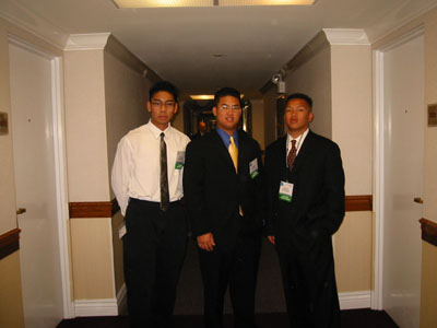 The men...
