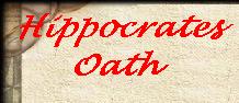 The Hippocrates Oath