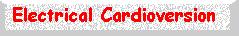 Electrical Cardioversion Algorhithm