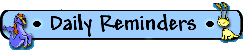Neopets Daily Reminders!