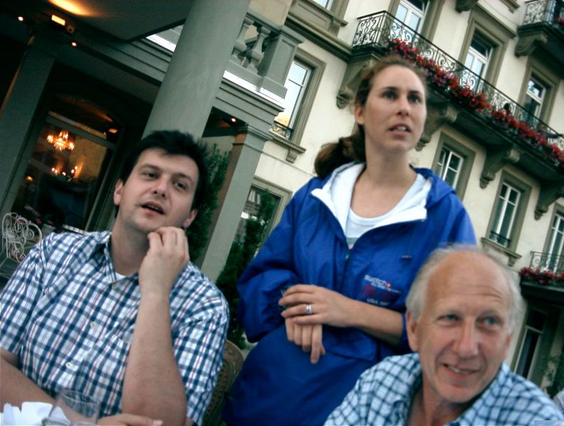 Valter, Tracey and Peter
