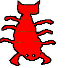 Kraby Krab lives underwater. Kraby Krab colonies mostly live together with Octrikes. When he is in danger, he uses his bladesharp claws.
