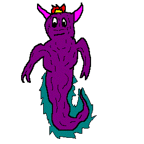 Merega has control over water and fire.&nbsp; His tail can pack some punch, because it's full of spikes!