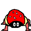 Torings are shy little turtles who never show their head. They have tiny little spikes on their back.