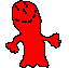 Its a normal red plush Pussyfish