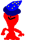 I can't see anything with this stupid hat!