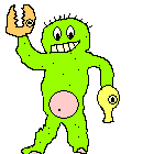 Deltrape is extremely strong, and hairy. His right arm is a cannon, and with his left arm he can break a wooden plate in two pieces!