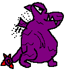 Wow, he is made of slime. He can stick to walls and bounce Up AnD dOwN.