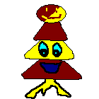 Matro may look like a christmas tree, but he isn't... His dark parts are very hot, while his light parts are static!