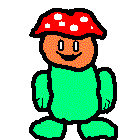Skimlet has the power over the nature. He can rise up vines from the ground, and can fire spores from his hat. They transform to Tropia