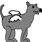 Snoopwolf? He gets sharp teeth to bite, and sharp wings to get extreme flying speed!!!