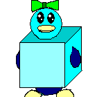 Squagle Ice Cubers are frozen in ice. They can ever breathe ice from their bawks, and freeze enemies immobile