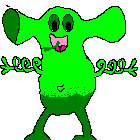 Shiny! A green Weartile. He gets a poisonous tongue, and changes element from water to grass. He can still swim though.