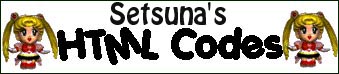 Setsuna's HTML Codes