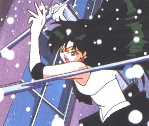 Pluto attacking the snow dancers from SMS movie