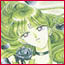 Manga Artbook scan of Princess Setsuna