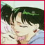 Anime pic of Setsuna and Chibi-usa hugging from SMS