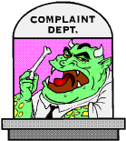 Complaint? Please mail