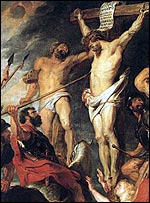 Gaius Cassius Longinus Stabbing Christ
