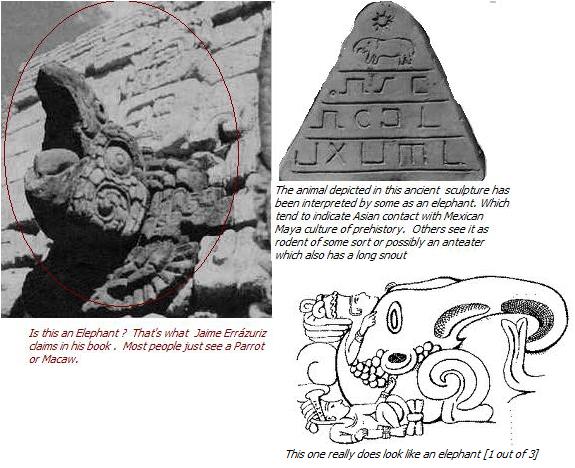 so called elephant statues in South America hailed as evidence of Chinese Pre Colombian contact.