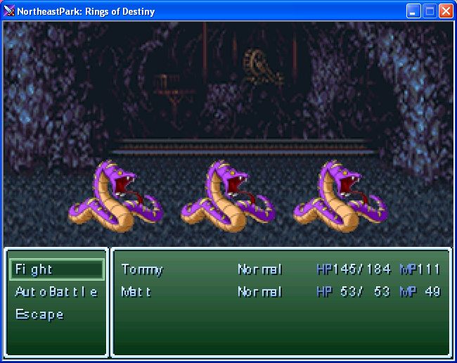 Battle againist the Snakes