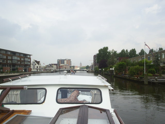 De volgende dag richting Amsterdam