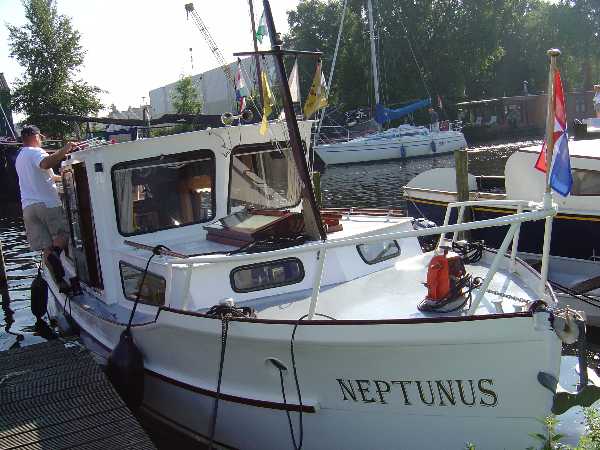 Elburg klaar voor de afvaart.