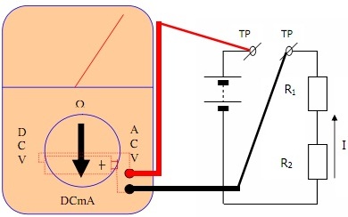 Penggunaan Multimeter Sebagai Amperemeter