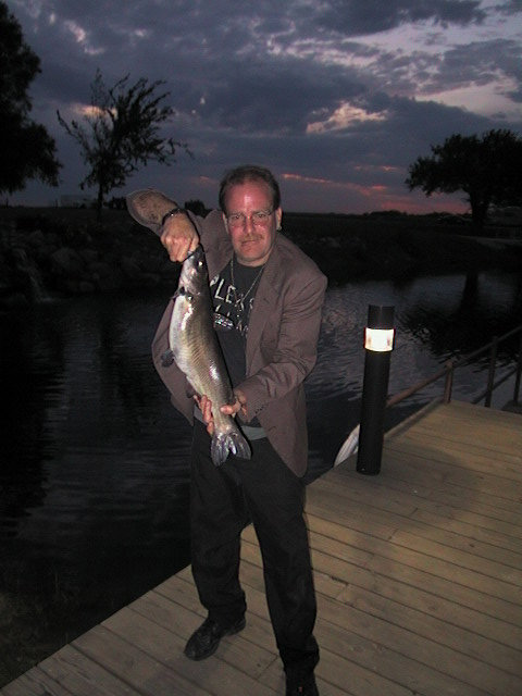 Nick and catfish. (~60k)