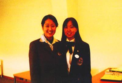 Momoko and Alice - both back home now