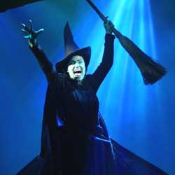 Kiss me goodbye, I'm defying gravity!