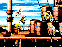Diddy and Dixie on Gangplank Galleon!