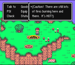EarthBound has many interesting characters. Play the game! 