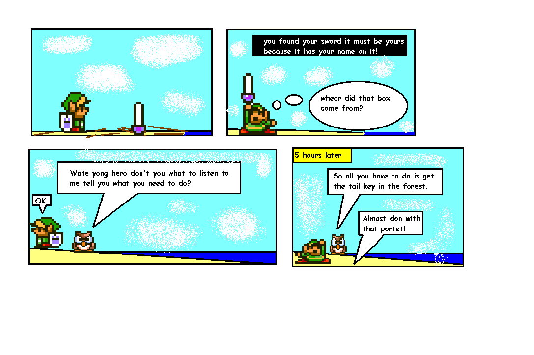 K3 hates Kaepora Gaebora!