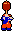 Mario with a big hammer.
