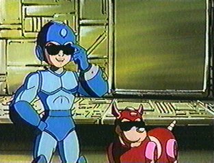 Compare the two MegaMen.