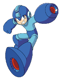 MegaMan has his Buster Gun ready!