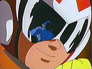 ProtoMan's close-up with Mr.DeVille