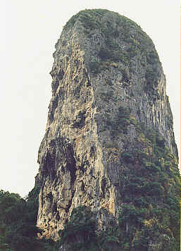 Limestone pinnacle