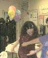 my baby shower - I get measured up