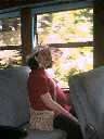 going to Santa Cruz on vintage train