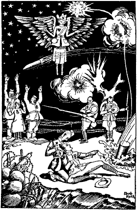 [Illustration by Herb Roth]