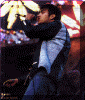 He could be in Hackers in that jacket.
