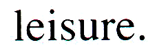 leisure.gif (3243 bytes)