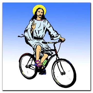 Bicycle Jesus needs no introduction.